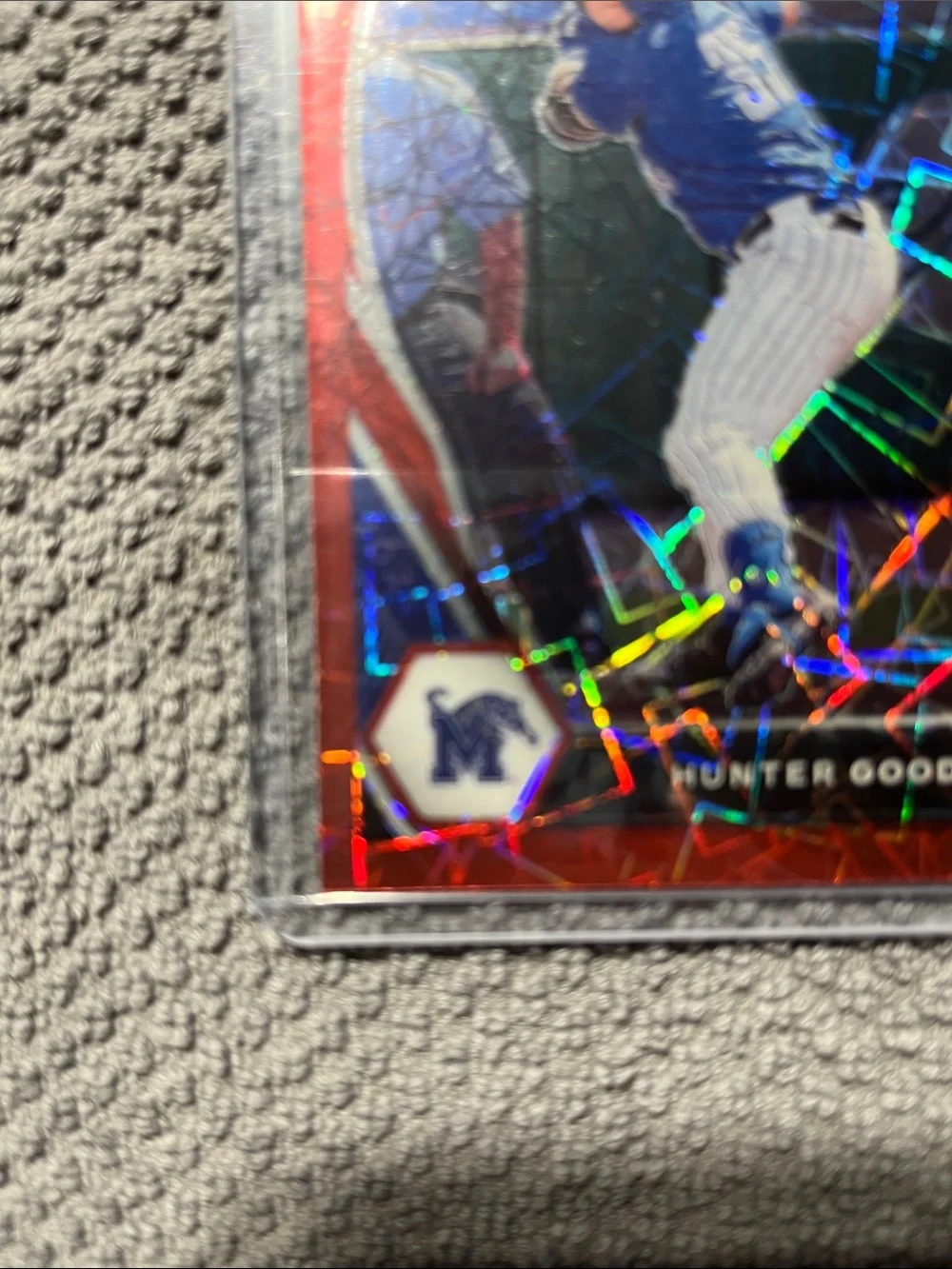 2021 Panini Prizm Draft Picks Hyper Red Velocity #PDP109